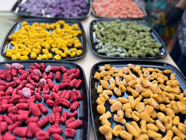 Foto gnocchi arcobaleno 2