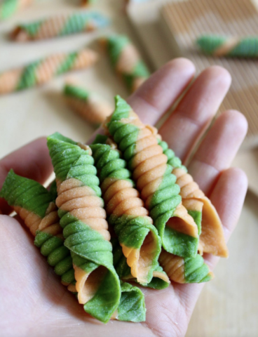 Garganelli bicolore